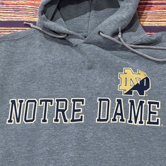 University of Notre Dame Fighting Irish NCAA College Hoodie Pullover Sweatshirt - Picture 4 of 6